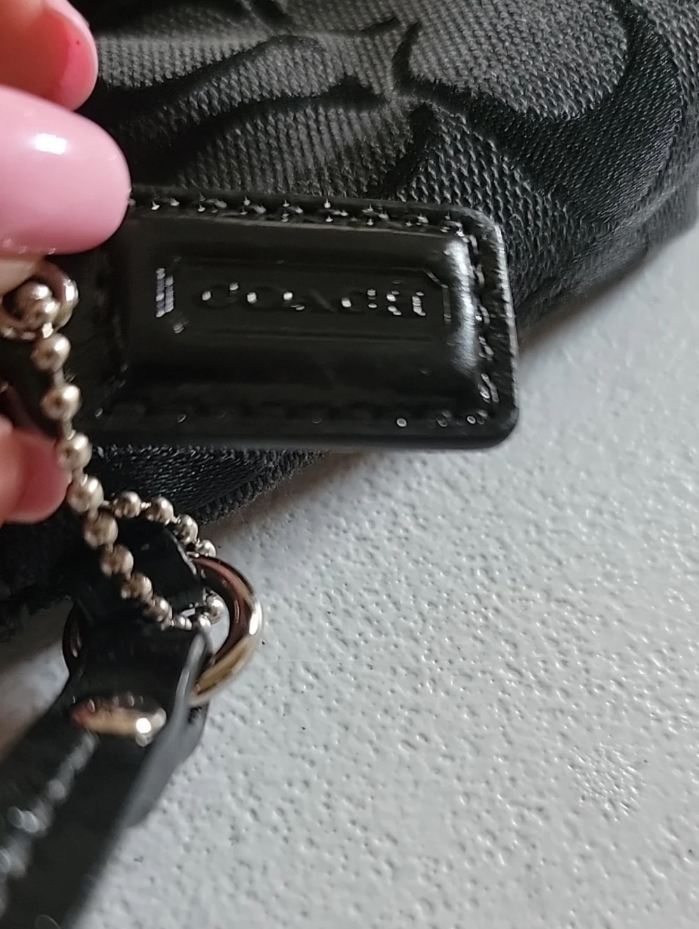 Coach compact wristlet